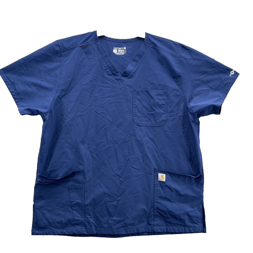 Carhartt Force Scrub Top Unisex XL Professional Medical Uniform Workwear‎ Tech